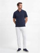 Detail Zip Polo - Navy - S