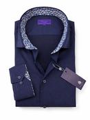 Locamo Row Shirt - Navy - S