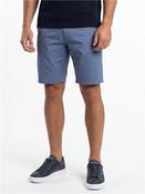 Cotton French Terry Casual Shorts - Blue - 32R image