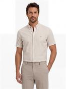 H Liam 262 Stripe Shirt - Beige - S image