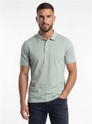 Soft Cotton Tipping Polo - Green - S
