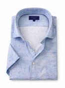 Alpha Island Short Sleeve Shirt - Blue - S image