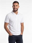 Soft Cotton Tipping Polo - White - S