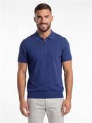 Knitted Polo - Navy - M image