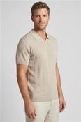 Merino Linen Plated Knit - Beige - M