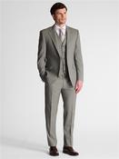 Textured Wool Blend 3 Piece Suit - Green - 38S image