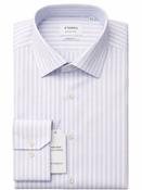 Stripe Grid Shirt - Pink - 15.5