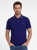 Tipping Pique Polo - Navy - M