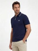 Chest Logo Polo Shirt - Navy - S