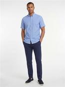 Soft Cotton Short Sleeve Button Down Shirt - Blue - M image