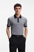 Parlay Textured Cotton Polo Shirt - Grey - S image