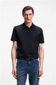 Parlay Textured Cotton Polo Shirt - Navy - S image