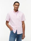 Short Sleeve Oxford Shirt - Pink - S image