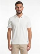 Parlay Textured Cotton Polo Shirt - Stone - S image