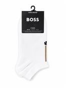 2 Pack Bamboo Sneaker Sock - White - 6-8 image