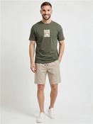 Cotton Drawstring Short - Beige - 32 image