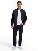 Hybrid Full Zip Sweatshirt - Navy - M