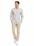 Ricoplus Check Shirt - White - S