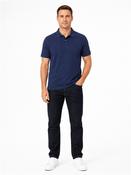 Miller Rivers Pique Polo Shirt - Navy - S image