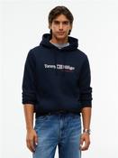 Graphic Fleece Hoodie - Navy - S