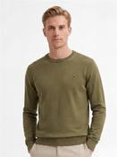 Pima Cotton Cashmere Sweater - Green - S