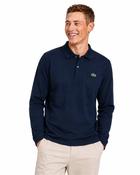 Long Sleeve Polo Shirt - Navy - 2 image