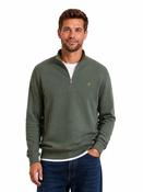 Jim Quarter Zip Sweatshirt - Green - S image