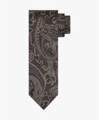 Silk Woven Tie - Brown image
