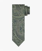 Silk Woven Tie - Green image