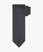 Silk Woven Tie - Brown image