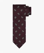 Silk Woven Tie - Red image