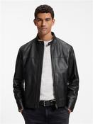 Joslay Leather Jacket - Black - 36 image