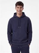 Premium Interlock Hoodie - Navy - S