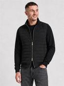 Quilted Hybrid Gilet - Black - S image