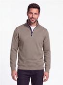 Structured Quarter Zip - Beige - S