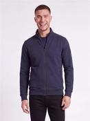 Structured Full Zip - Navy - M