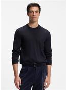 Leno Crew Neck - Blue - S