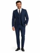 Two Tone Suit - Navy - 34S image