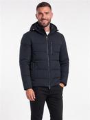 Quilted Puffer Jacket - Navy - 38R image