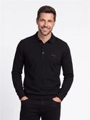 Lancione Polo Knit - Black - S image