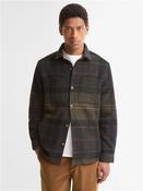 Shadow Tartan Overshirt - Brown - M image