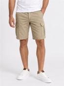 Cotton Twill Cargo Shorts - White - 32 image