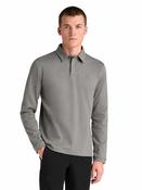Long Sleeve Polo - Grey - M