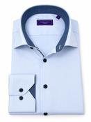 Belmonte Slim Fit Twill Shirt - Blue - S image