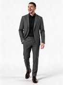 Plain Wool Suit - Grey - 38R image