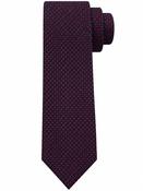 Mini Geo Silk 8cm Tie - Navy image