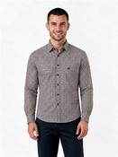 Luxury Soft Gingham Shirt - Red - S image