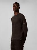 Waffle Badge Long Sleeve T-Shirt - Black - S image