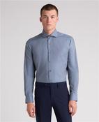 Melange Cotton - Blue - 15.5 image