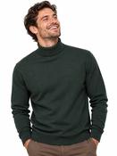 Lightweight Polo Neck - Green - S image